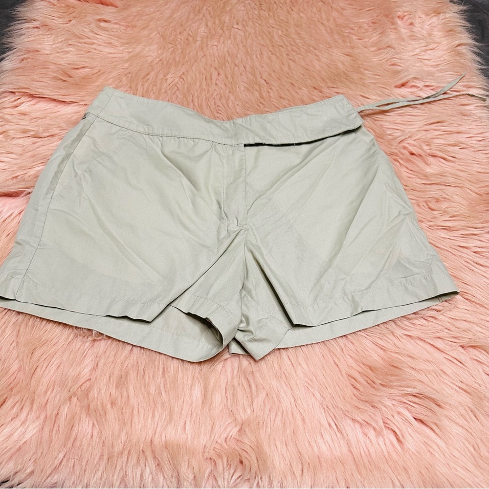 Women's With Side Tie Shorts in Light Tan